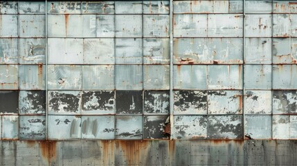 Background of an industrial facade wall