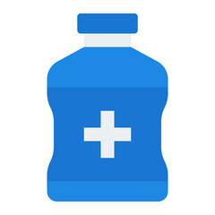 Antiseptic flat icon