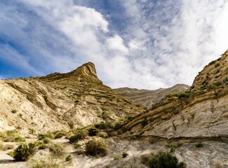 Desert in Andalusia, Almeria, Spain