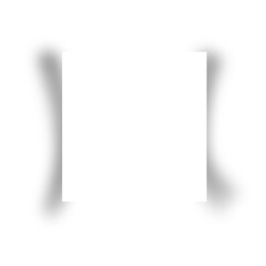 Shadow effect Illustration. Shadow overlay effect. Drop shadow.