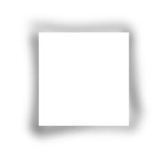 Shadow effect Illustration. Shadow overlay effect. Drop shadow.