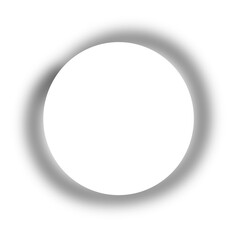 Shadow effect Illustration. Shadow overlay effect. Drop shadow.