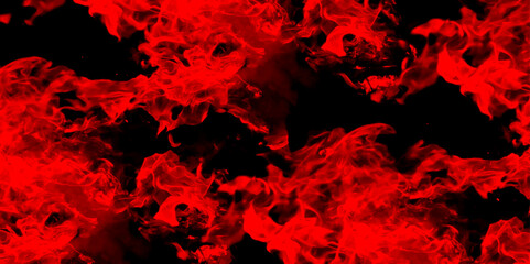 Fiery Red Abstract Background with Black Accents Perfect for Creative Designs and Digital Art Projects Ideal for Posters Banners and Decorative Wallpapers