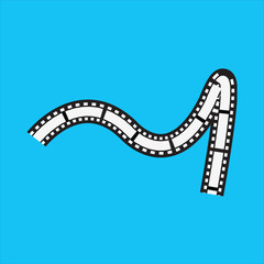 Obraz premium Film design vector