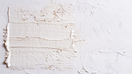 Urban Grunge Background with White Paint Stroke on Wall