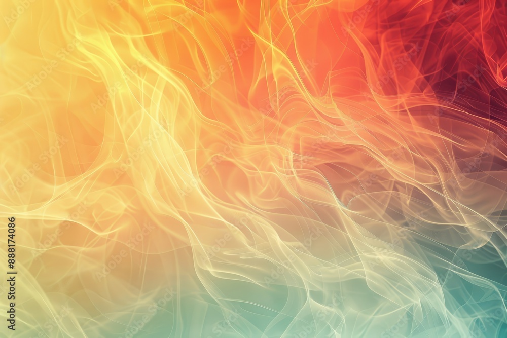 Poster Abstract linear design for textured background with patterns