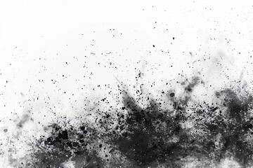 Abstract texture of dust particles and specks on white surface. Filth overlay or screen element for grungy and retro visuals