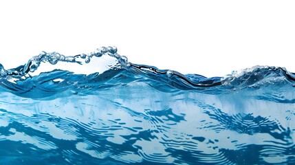 blue water splash background