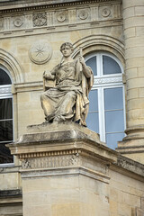 Palace of Justice of Amiens. Palace of Justice (Palais de Justice, 1868 - 1880) in city center of...