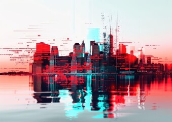 Cityscape Augmented Reality Urban Information Overlay