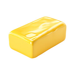 Butter isolated on transparent background Remove png, Clipping Path