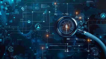 futuristic medical technology, healthcare concept