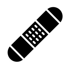 Bandages Vector Glyph Icon Design