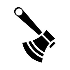 Axe Vector Glyph Icon Design