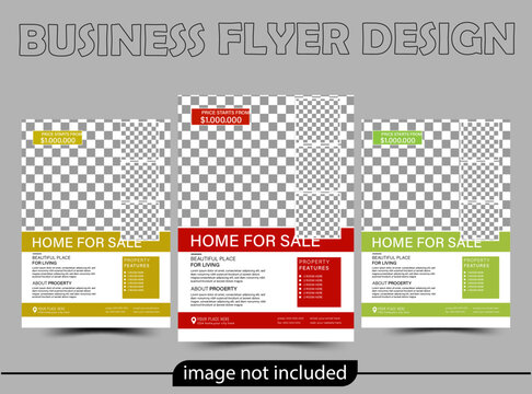 real estate flyer design