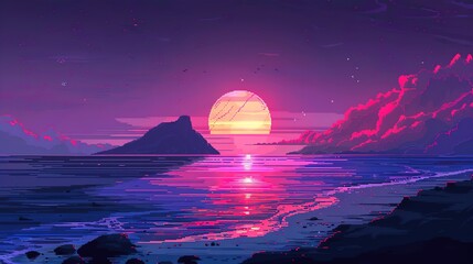 Obraz premium Pixel wallpaper