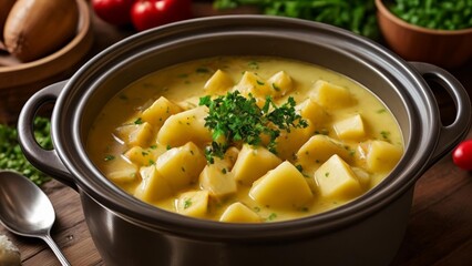  Delicious homemade soup ready to be savored