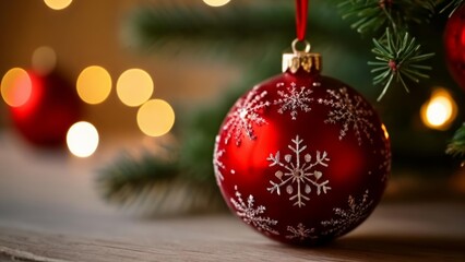  Warm festive glow of holiday season