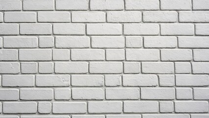 Fototapeta premium Clean and minimalist white brick wall