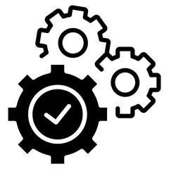 Functioning  Icon Element For Design