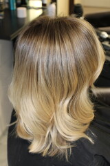 Naklejka premium hair style hairstyle