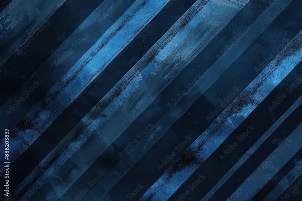 Poster abstract banner design with navy grunge stripes. modern background inspired by geometry. digital art
