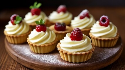  Deliciously tempting raspberry cream pastries