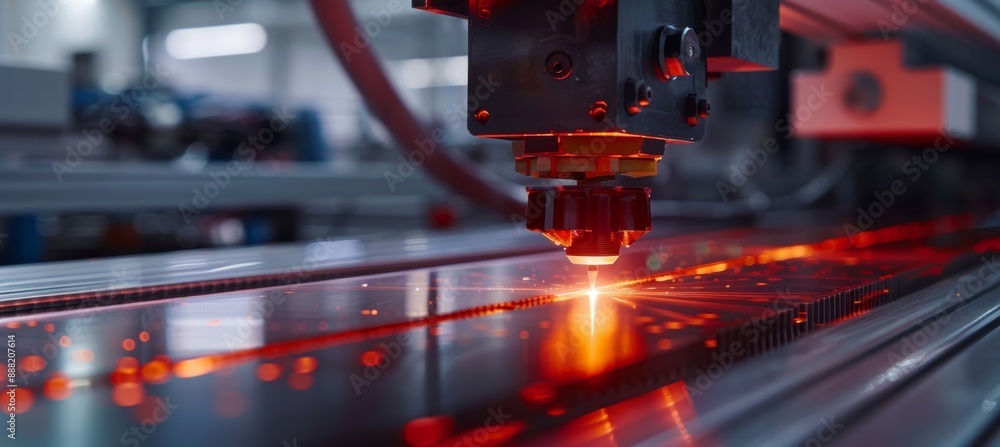 Poster precision engineering with laser cutting technology for composite materials