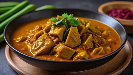  Delicious Thai Curry in a Bowl