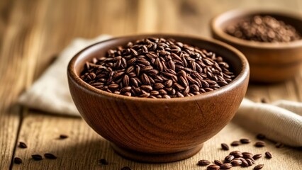  Authentic coffee beans ready for brewing