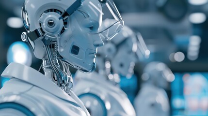 Fototapeta premium The medical banner showcases an ultramodern