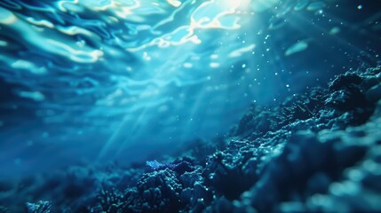 The oceanography banner presents an ultramodern