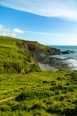 Eine Schöne Wanderung zum Hartland Point mit seinen wunderschönen Leuchturm und eine traumhaften Meerkulisse - Devon - Vereinigtes Königreich