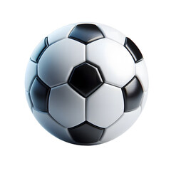 Soccer or Football Ball isolated on transparent background