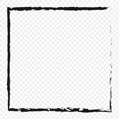 Grunge frame collection.  Grunge border set.