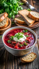 vegetable soup with meat