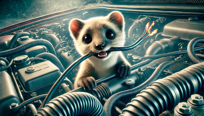 Young Marten The Engine