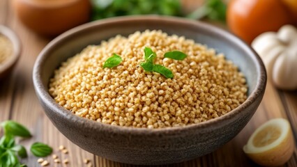  Nutritious grains fresh herbs and citrus for a wholesome meal