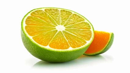  Freshly sliced citrus vibrant and juicy
