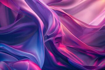Obraz premium A beautiful abstract wallpaper that captures the fluidity of motion with abstract lines and suggesting movement and energy by Playing with gradient colors and transparency to enhance the dynamic feel