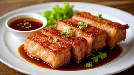  Deliciously grilled meat ready to savor