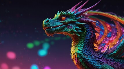 Obraz premium Free Photo New forast animal colorful best wallpaper night time 
