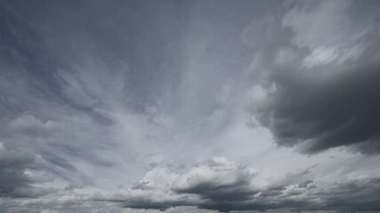 storm clouds lapse
