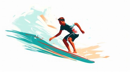 Surfing on a Wave: A Dynamic Illustration