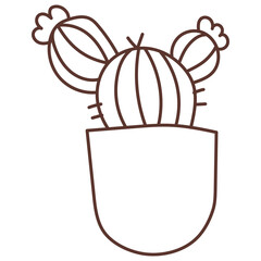 cactus cartoon doodle