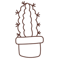 cactus cartoon doodle