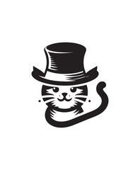 vector cat vector art,graphics cats icons set,vintage illustration cat clipart,vector cats flat style artwork design.