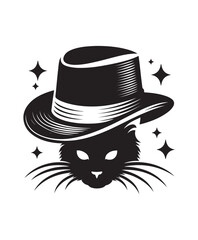 vector cat vector art,graphics cats icons set,vintage illustration cat clipart,vector cats flat style artwork design.