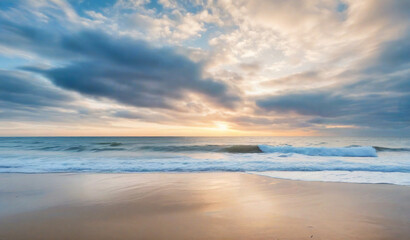 Obraz premium sunset over the sea