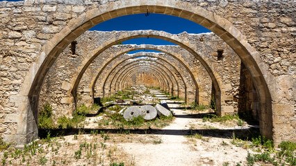 Historische Ölmühle auf Kreta

